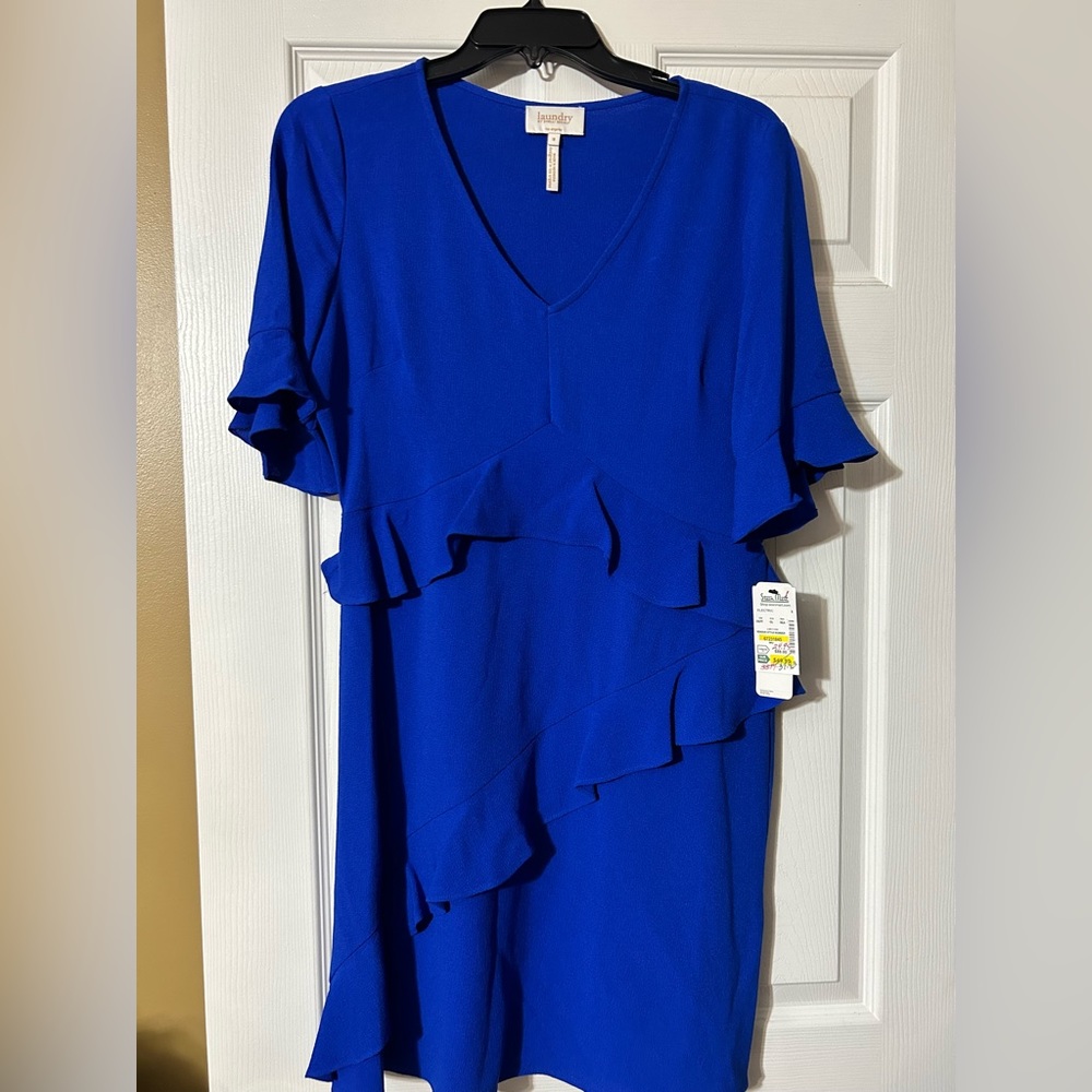 Royal blue dress. New with tags